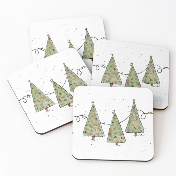 Item preview, Christmas Tree Doodles designed and sold by ImagineMeraki.