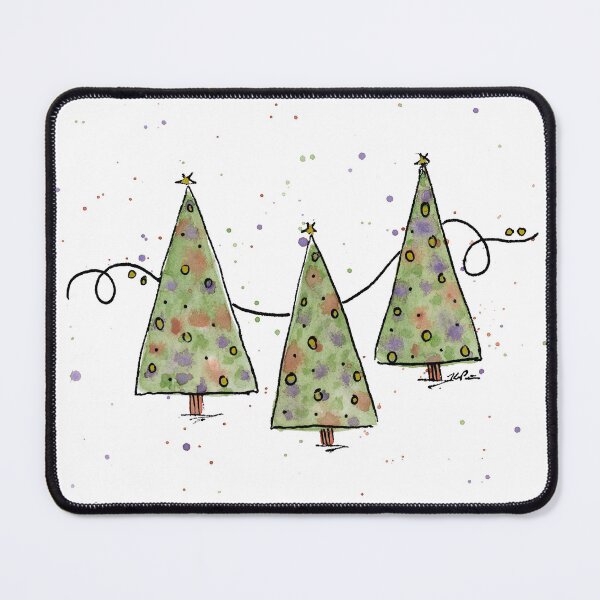 Item preview, Christmas Tree Doodles designed and sold by ImagineMeraki.