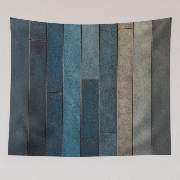 Item preview, Longitudinal stripe pattern 22 designed and sold by blackwhiteblue.