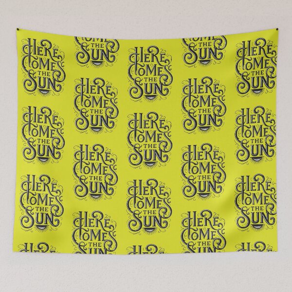 Item preview, Here Comes the Sun – Vintage Hand-Lettered Design designed and sold by RetroChill.
