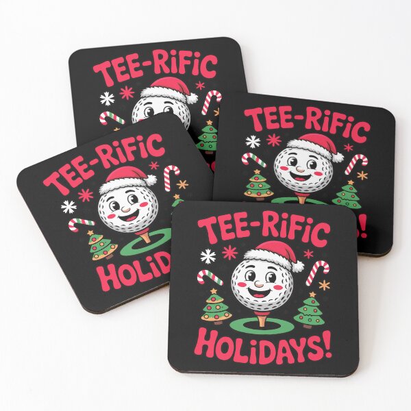 Item preview, Funny Golf Christmas Shirt – Tee-rific Holidays Golf Gift designed and sold by MonkiFlipp.