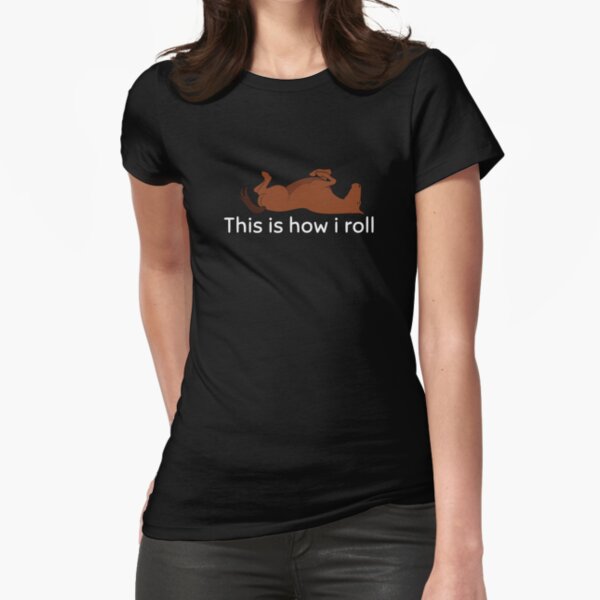 Funny Dressage Riding Shirt Fitted T-Shirt