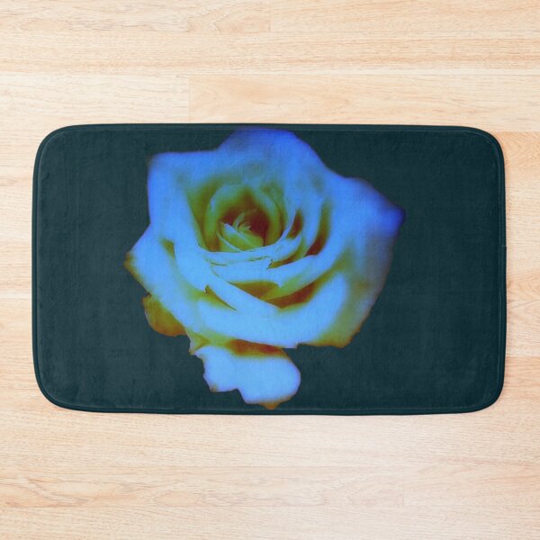 Item preview, Glowing Vivid Blue Gothic Rose Romantic Photography Art designed and sold by MLanestudio.