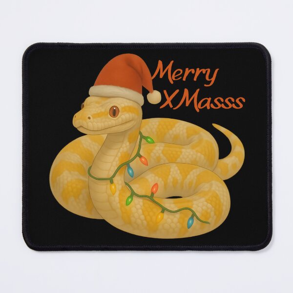 Item preview, Merry XMasss – Boa Constrictor Christmas Design designed and sold by SVALANART.