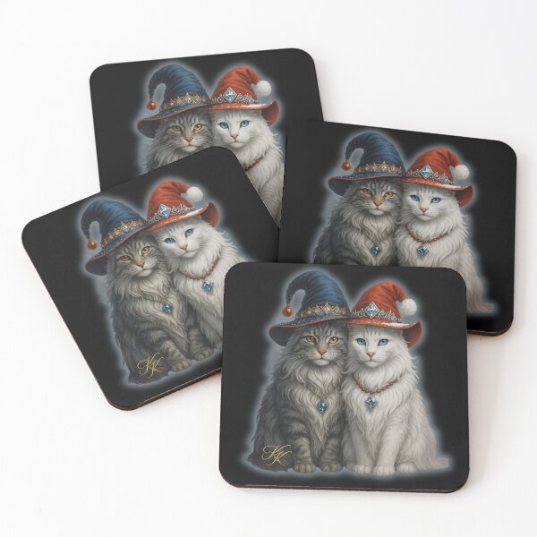 Item preview, Winter Wizard & Queen Cat Set 冬のウィザード＆女王猫セット designed and sold by CamillaCreation.