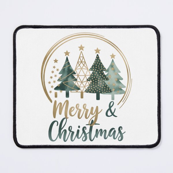 Item preview, Merry Christmas T-Shirt | Elegant Christmas Tree Design | Festive Gold Accent Holiday Shirt | Christmas Gift Idea designed and sold by PrintedWithSoul.