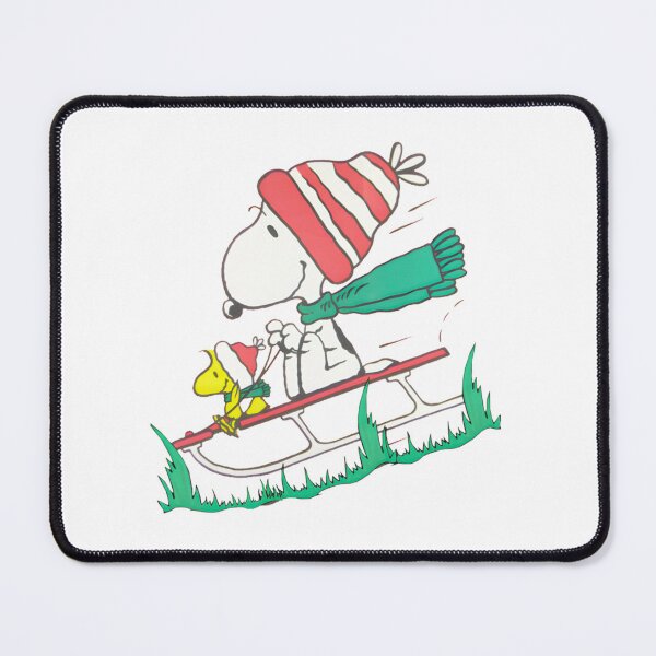 Item preview, Snoopy Peanuts Woodstock Sledding Holiday designed and sold by Dmanackfy.