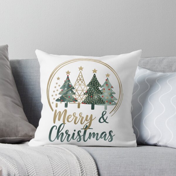 Item preview, Merry Christmas T-Shirt | Elegant Christmas Tree Design | Festive Gold Accent Holiday Shirt | Christmas Gift Idea designed and sold by PrintedWithSoul.