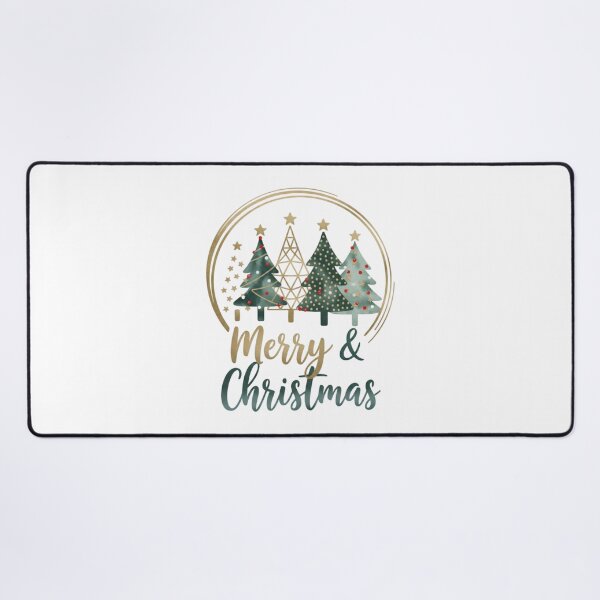 Item preview, Merry Christmas T-Shirt | Elegant Christmas Tree Design | Festive Gold Accent Holiday Shirt | Christmas Gift Idea designed and sold by PrintedWithSoul.