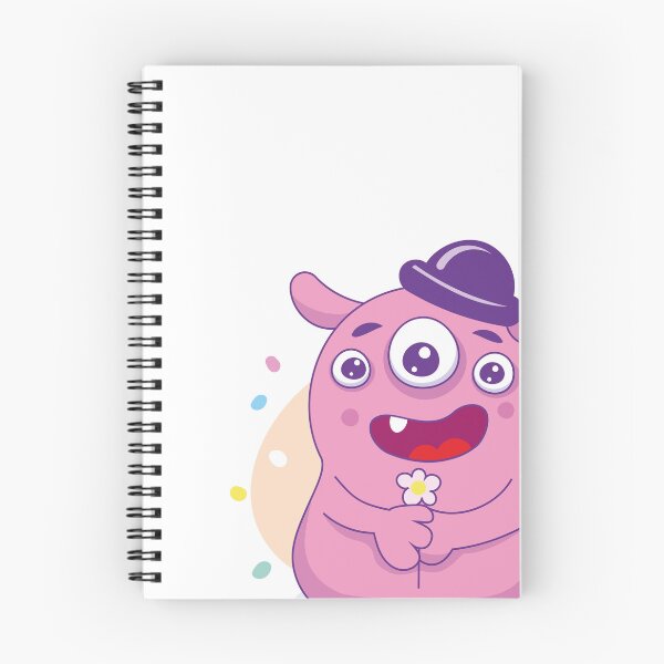 Item preview, cute, kawaii pink monster, sticker, love, funny, monster sticker, decoration, print designed and sold by NatalkaP.