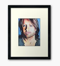 Keith Urban Framed Print