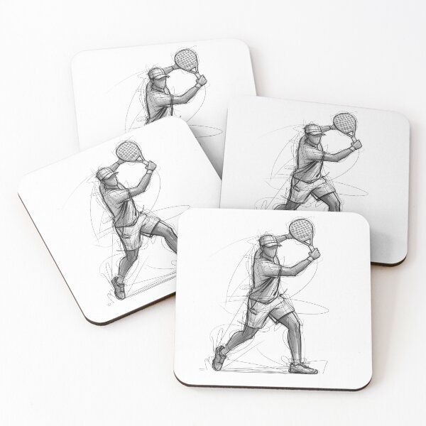Item preview, Padel sketch designed and sold by tee-blah-blah.
