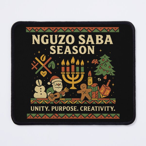 Item preview, Nguza Saba Season – Kwanzaa Unity, Purpose, and Creativity Holiday Design designed and sold by AddictiveDesign.