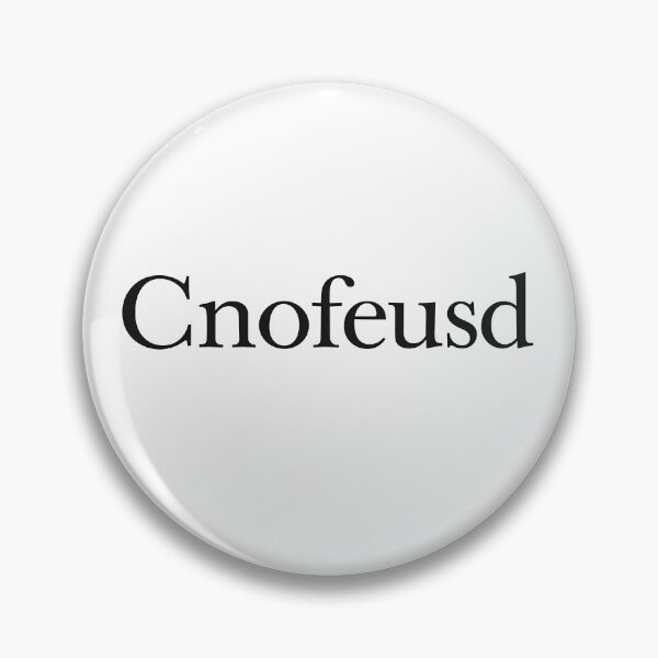 Artikelvorschau, Cnofeusd — Minimal Serif Typo Tee entworfen und verkauft von youkee.