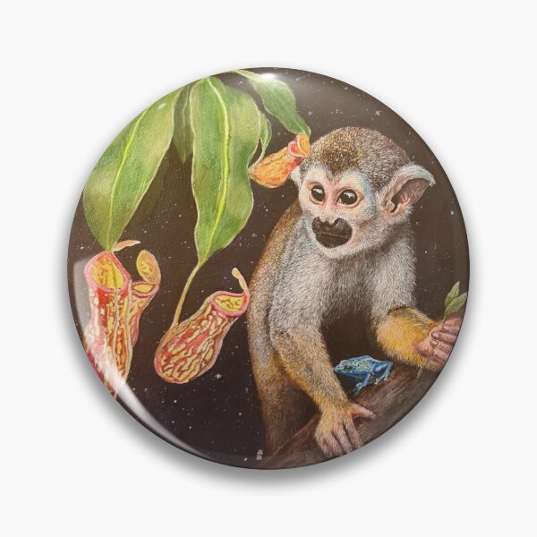 Item preview, Squirrel monkey  designed and sold by DOROTABBB.