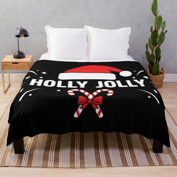 Item preview, Holly Jolly Santa Hat and Candy Canes designed and sold by Linework Studio.