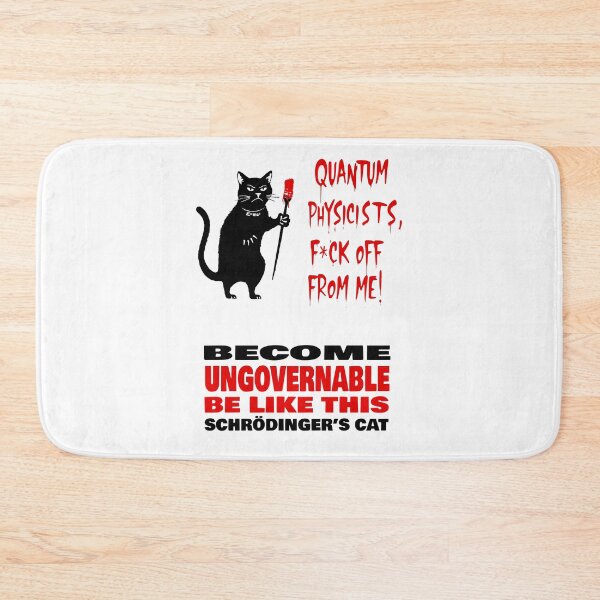 Item preview, Become Ungovernable Cat RED WHITE designed and sold by piboom.
