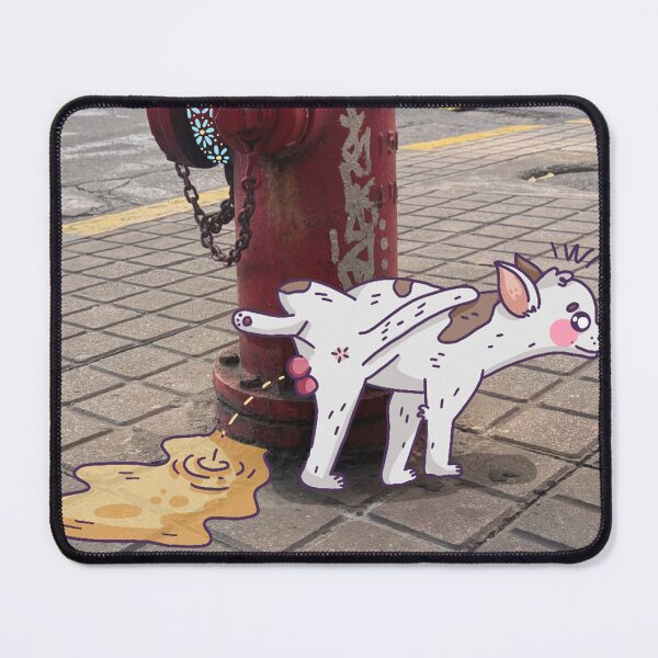 Item preview, Dog urinating in the street designed and sold by londonnmarce.