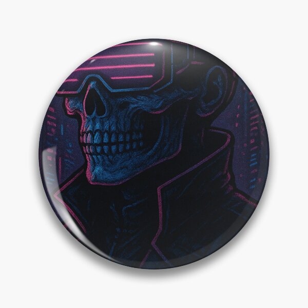 Item preview, Cyberpunk Skull Design designed and sold by NoddyCreative.