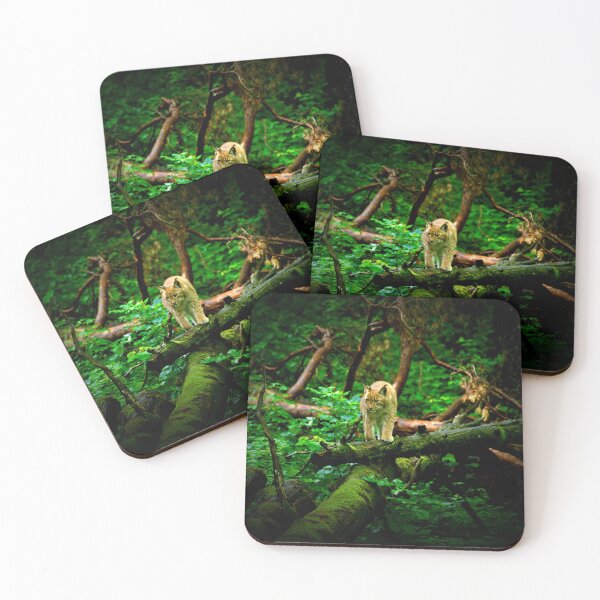 Item preview, The Hunter – Lynx on Velvet Paws / Swiss Artwork Photography designed and sold by Raphael Wolf.