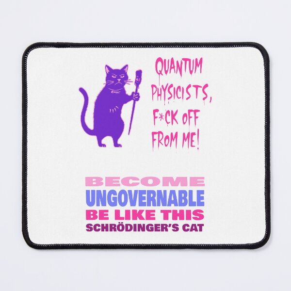 Item preview, Become Ungovernable Cat PINK designed and sold by piboom.