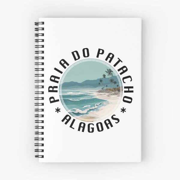 Artikelvorschau, Praia do Patacho – Alagoas (mit schwarzer Schrift) entworfen und verkauft von VelvetRoom.