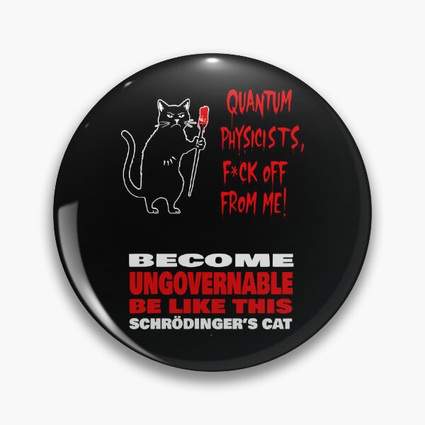 Item preview, Become Ungovernable Cat RED & BLACK designed and sold by piboom.