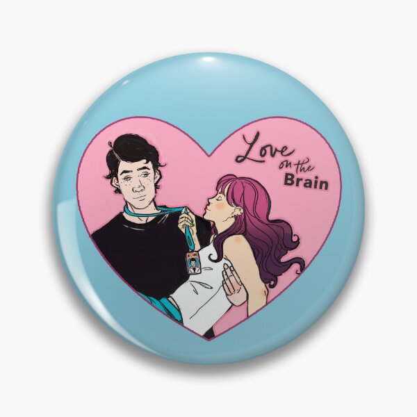 Item preview, Love on the Brain Ali Hazelwood Heart designed and sold by baranskini.