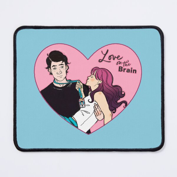 Item preview, Love on the Brain Ali Hazelwood Heart designed and sold by baranskini.