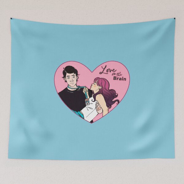 Item preview, Love on the Brain Ali Hazelwood Heart designed and sold by baranskini.