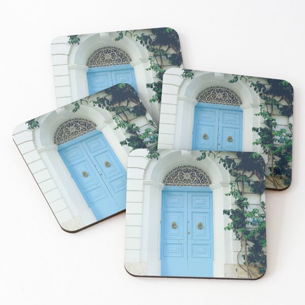 Item preview, Light-blue Door in Sliema, Malta designed and sold by CarolinaReina.