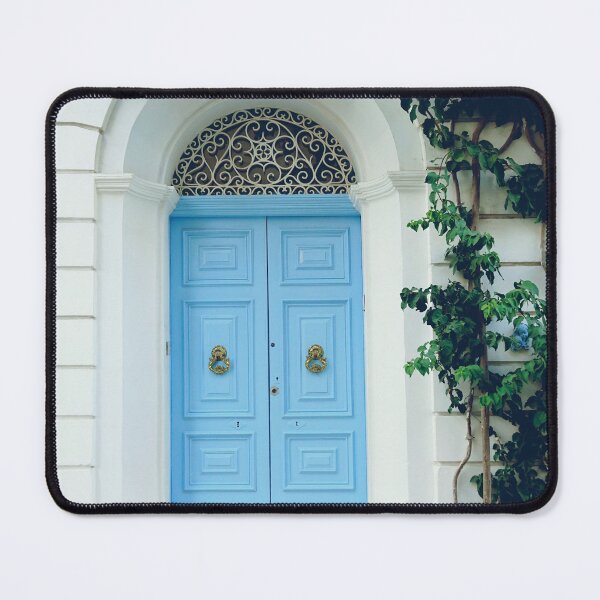 Item preview, Light-blue Door in Sliema, Malta designed and sold by CarolinaReina.