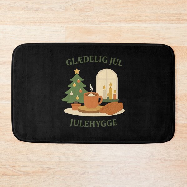 Item preview, Glædelig Jul Julehygge – Cozy Scandinavian Christmas Design designed and sold by AddictiveDesign.