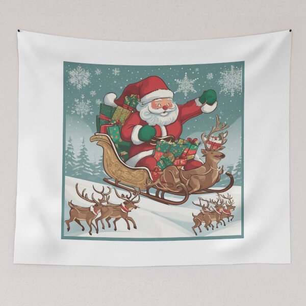 Item preview, CLASSIC MERRY CHRISTMAS designed and sold by Fabrifrank.