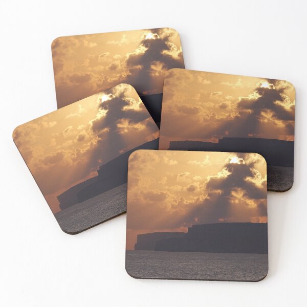 Item preview, Coast of Malta at Sunset - Nature and Travel Photography designed and sold by CarolinaReina.