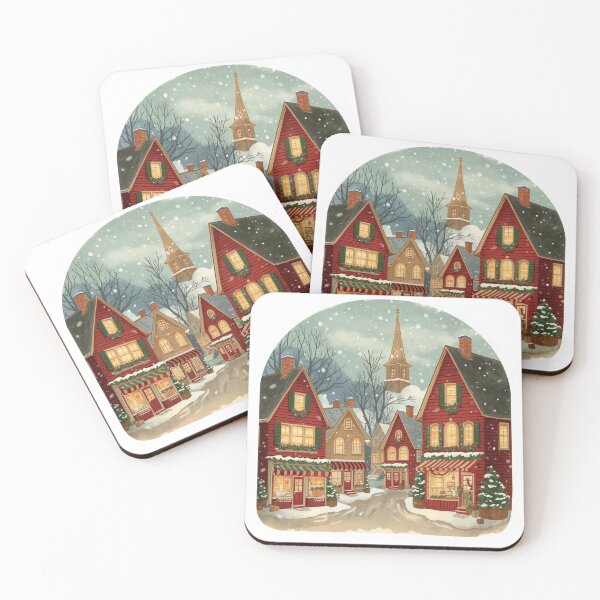 Item preview, Charming Christmas Town designed and sold by CozyinTime.