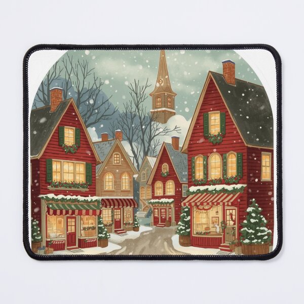 Item preview, Charming Christmas Town designed and sold by CozyinTime.
