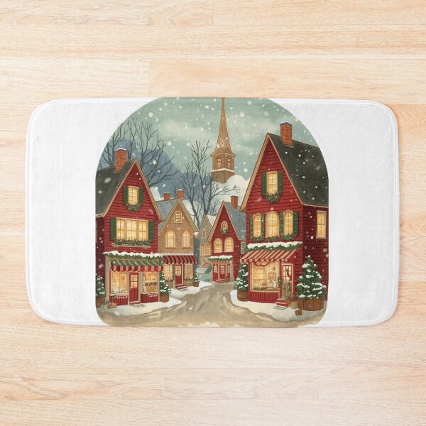 Item preview, Charming Christmas Town designed and sold by CozyinTime.