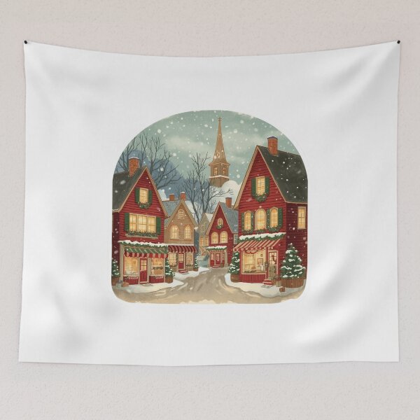 Item preview, Charming Christmas Town designed and sold by CozyinTime.