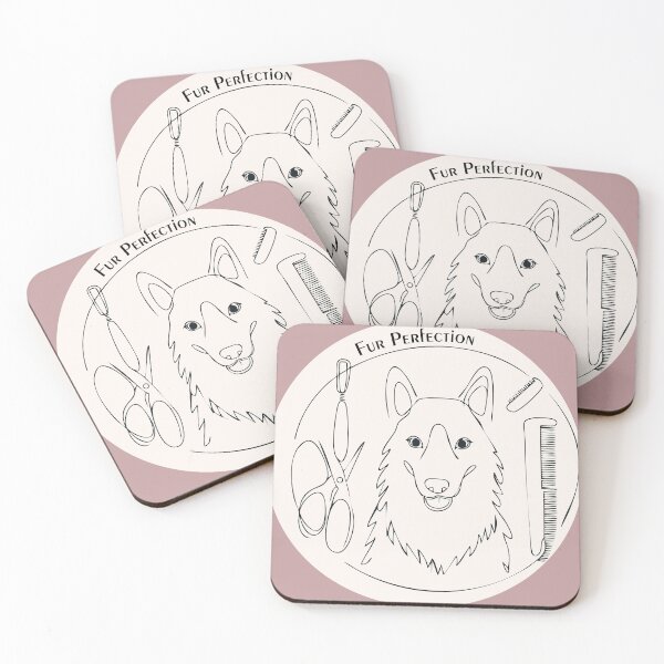 Item preview, Professional Dog Groomer Design – Fur Perfection designed and sold by RitaStudio.