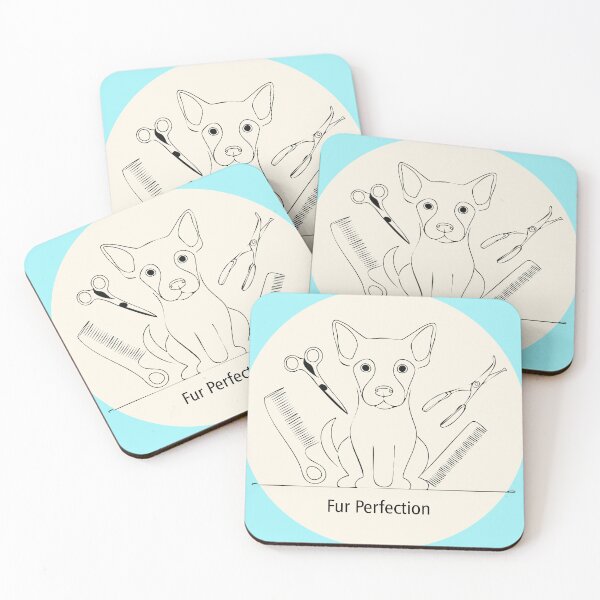 Item preview, Professional Dog Groomer Design – Fur Perfection designed and sold by RitaStudio.