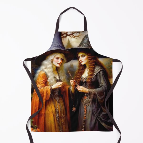 Item preview, Victorian Witches Celebrating Halloween designed and sold by LanaGustavsson.