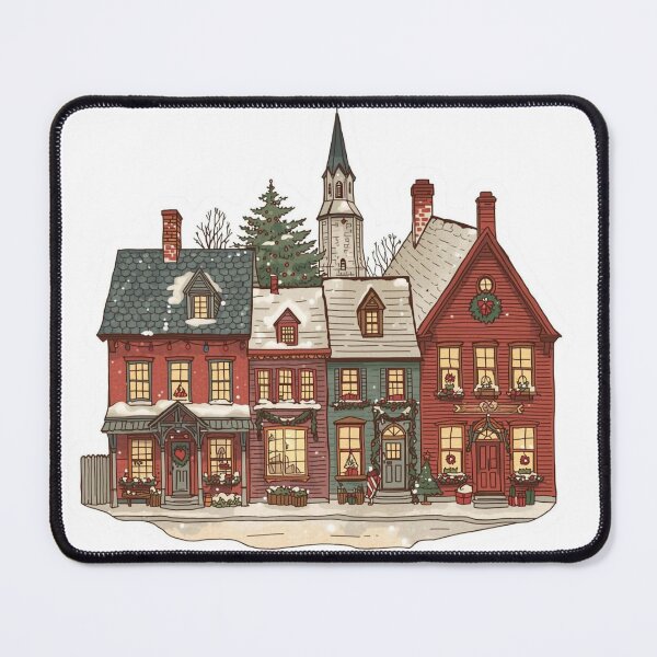 Item preview, Cozy Christmas Town designed and sold by CozyinTime.