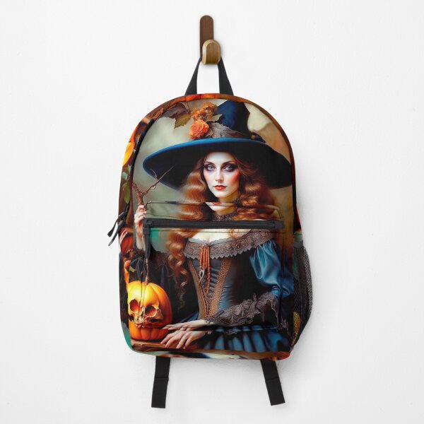 Item preview, Victorian Witch Celebrating Halloween designed and sold by LanaGustavsson.