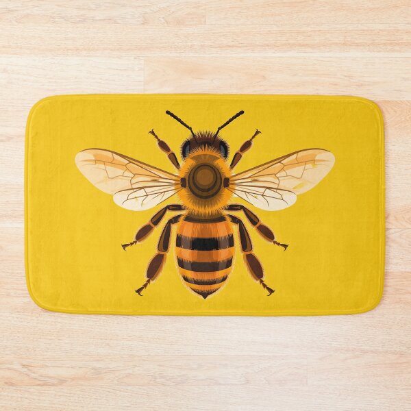 Item preview, illustration of a bee or bees on a solid background designed and sold by StyleAndVibe.