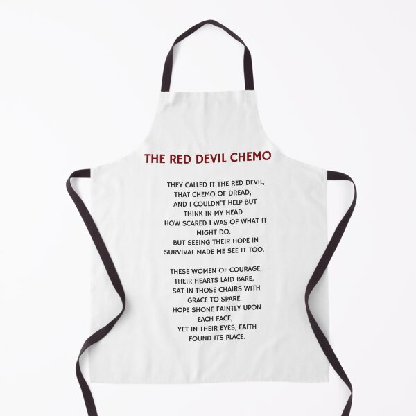 Item preview, The Red Devil Chemo Poem designed and sold by WhispersWear.