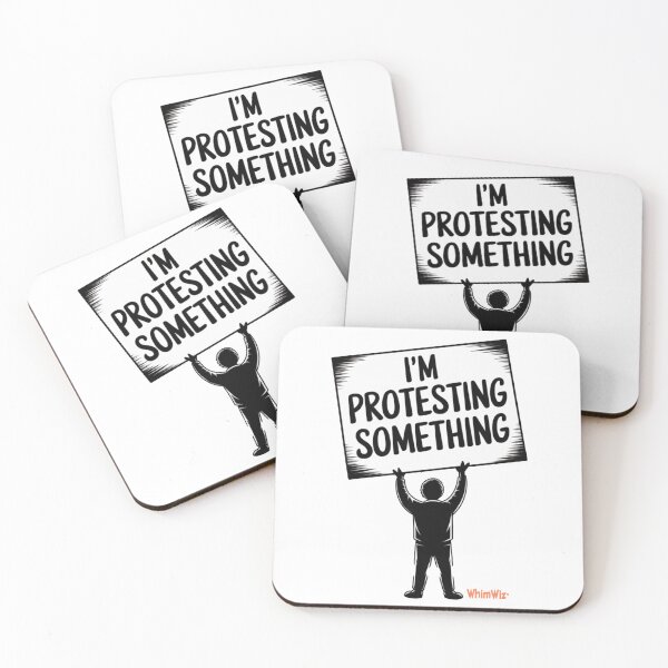 Artikelvorschau, Ich protestiere gegen etwas – Lustiges Zitat von WhimWiz & Ausgefallene Geschenkidee entworfen und verkauft von WhimWiz.