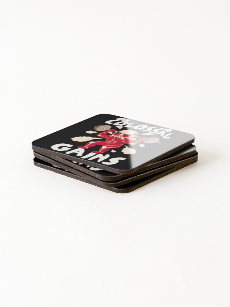 Thumbnail 4 of 5, Coasters (Set of 4), Colosso Gains designed and sold by Rozenta.
