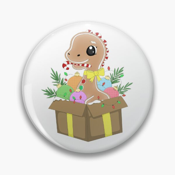 Item preview, Gingerbread Dinosaur Decor designed and sold by LittleRockArt.