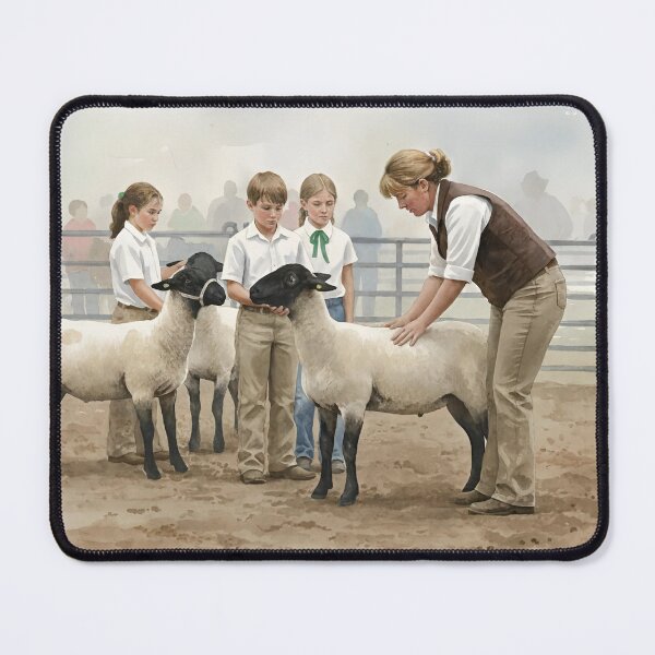 Item preview, Summertime Memories - The Market Lamb Show designed and sold by Oldetimemercan.